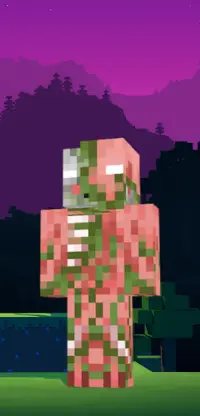 Descarga De La Aplicacion Zombie Pigman Minecraft Skins 21 Gratis 9apps