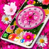 Flower Blossoms Clock Spring 4k Live Wallpaper Pag Download Ng App 2021 Libre 9apps