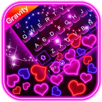 Neon Hearts Gravity क ब र ड थ म App Android क ल ए ड उनल ड 9apps