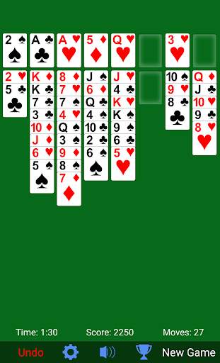 Freecell Solitaire Green Felt Online