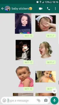 Descarga De La Aplicacion Pegatinas Animadas Bebes Divertido Para Whatsapp 21 Gratis 9apps