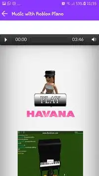 Havana Roblox Piano Sheet Music - roblox havana piano sheet