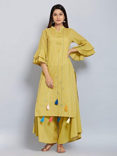 fancy kurti cutting and stitching