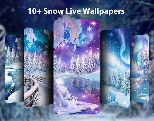 Winter Snow Live Wallpaper Launcher Themes App Android क ल ए ड उनल ड 9apps