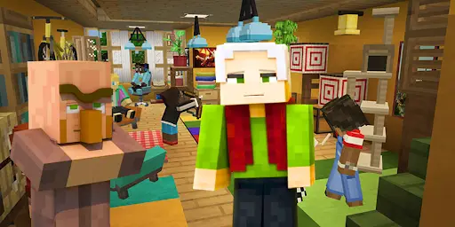 Villagers Come Alive Mod For Minecraft Pe Apk Download 21 Free 9apps