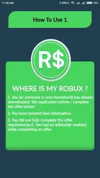Free Robux Counter App لـ Android Download 9apps - how to get robux count of someone