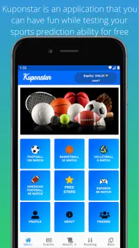 Sports Betting Simulator App