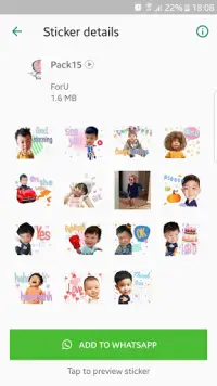 Descarga De La Aplicacion Pegatinas Animadas Bebes Divertido Para Whatsapp 21 Gratis 9apps