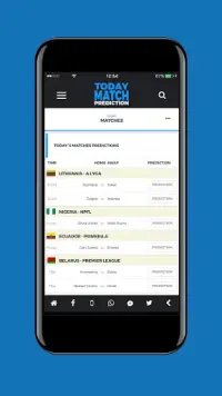 Football match prediction apps