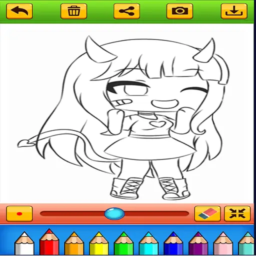 Download Coloring Book Of Gacha Life 2021 Apk Download 2021 Free 9apps