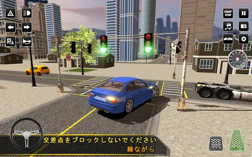 自動車教習所シミュレータ 都市運転ゲームアプリのダウンロード21 無料 9apps