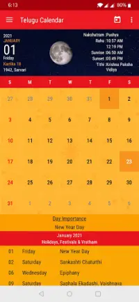 Telugu Calendar 21 With Panchangam Apk Download 21 Free 9apps