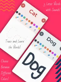 3 letter words for kindergarteners