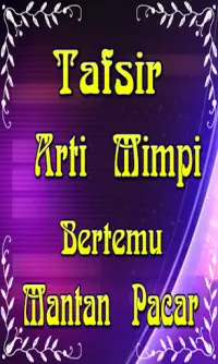 Arti Mimpi Bertemu Mantan Pacar à¸