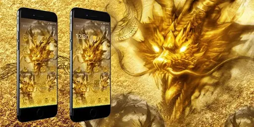 خلفيات التنين الذهبي App لـ Android Download 9apps