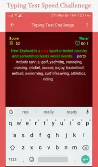 Typing Speed Test Challenge Na Android App Skachat 9apps