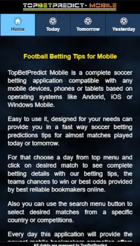 Best Soccer Tips App