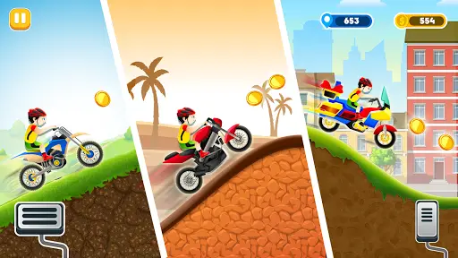 子供のための自転車上り坂レースゲームアプリのダウンロード21 無料 9apps