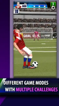 本当のフリーキックの3dサッカーゲームアプリのダウンロード21 無料 9apps