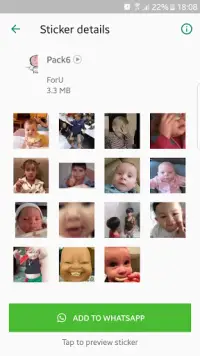 Descarga De La Aplicacion Pegatinas Animadas Bebes Divertido Para Whatsapp 21 Gratis 9apps