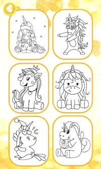 Glitter Unicorn Coloring Book 앱 다운로드 2021 무료 9apps