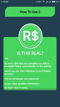 Free Robux Counter App لـ Android Download 9apps - free robux automatically
