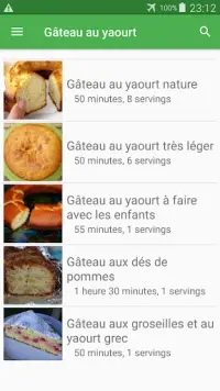 Descarga De La Aplicacion Gateau Au Yaourt Avec Calories Recettes Francais 21 Gratis 9apps