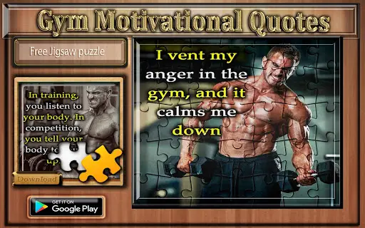 Fitness Motivation Quotes Jigsaw Puzzle App لـ Android Download 9apps