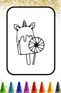 Download Unicorn Ice Cream Coloring Book Glitter App Download 2021 Gratis 9apps