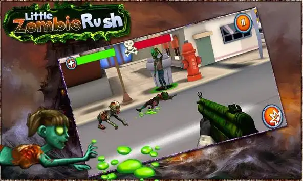 Little Zombie Rush Apk Download 2021 Free Apktom - annoying orange plays roblox zombie rush