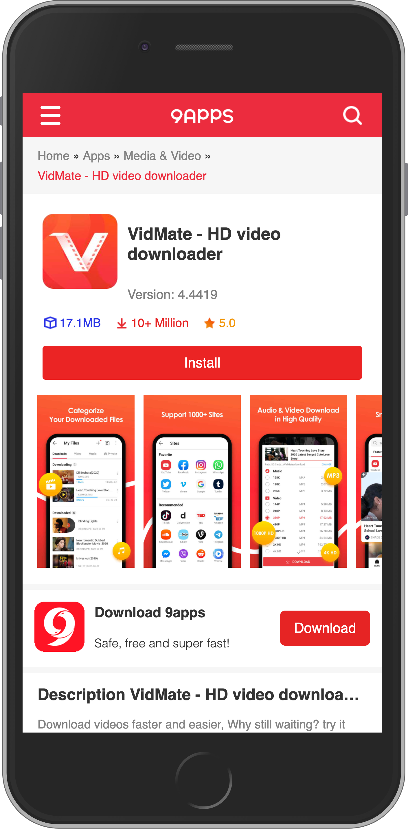 VidMate Cash for Android - Download the APK from Uptodown