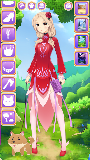 Anime fantasy dress up