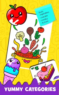كتاب تلوين الفواكه كتاب رسم الطعام للأطفال App لـ Android Download 9apps