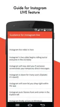 Guidance For Instagram Live Apk Download 2021 Free 9apps